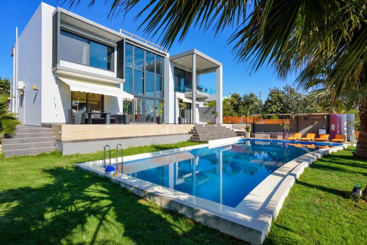 Adorno Luxury Villas Chorafakia Exterior foto
